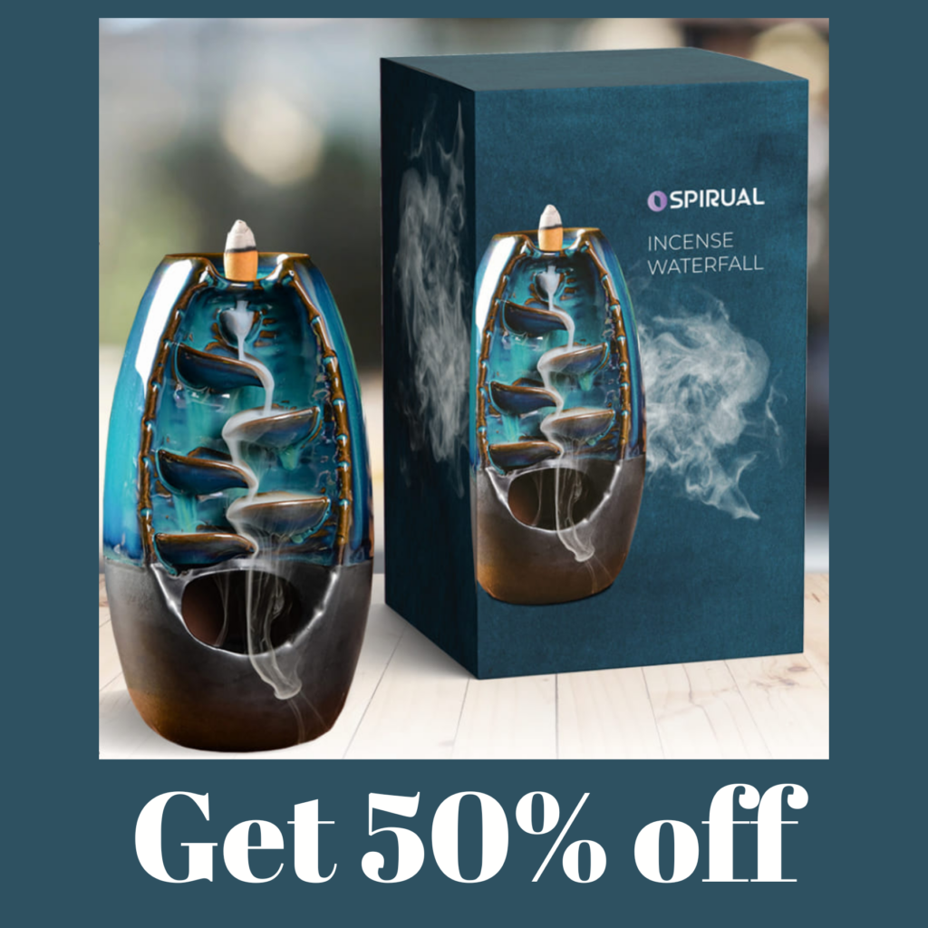 Get 50% off Incense Waterfall